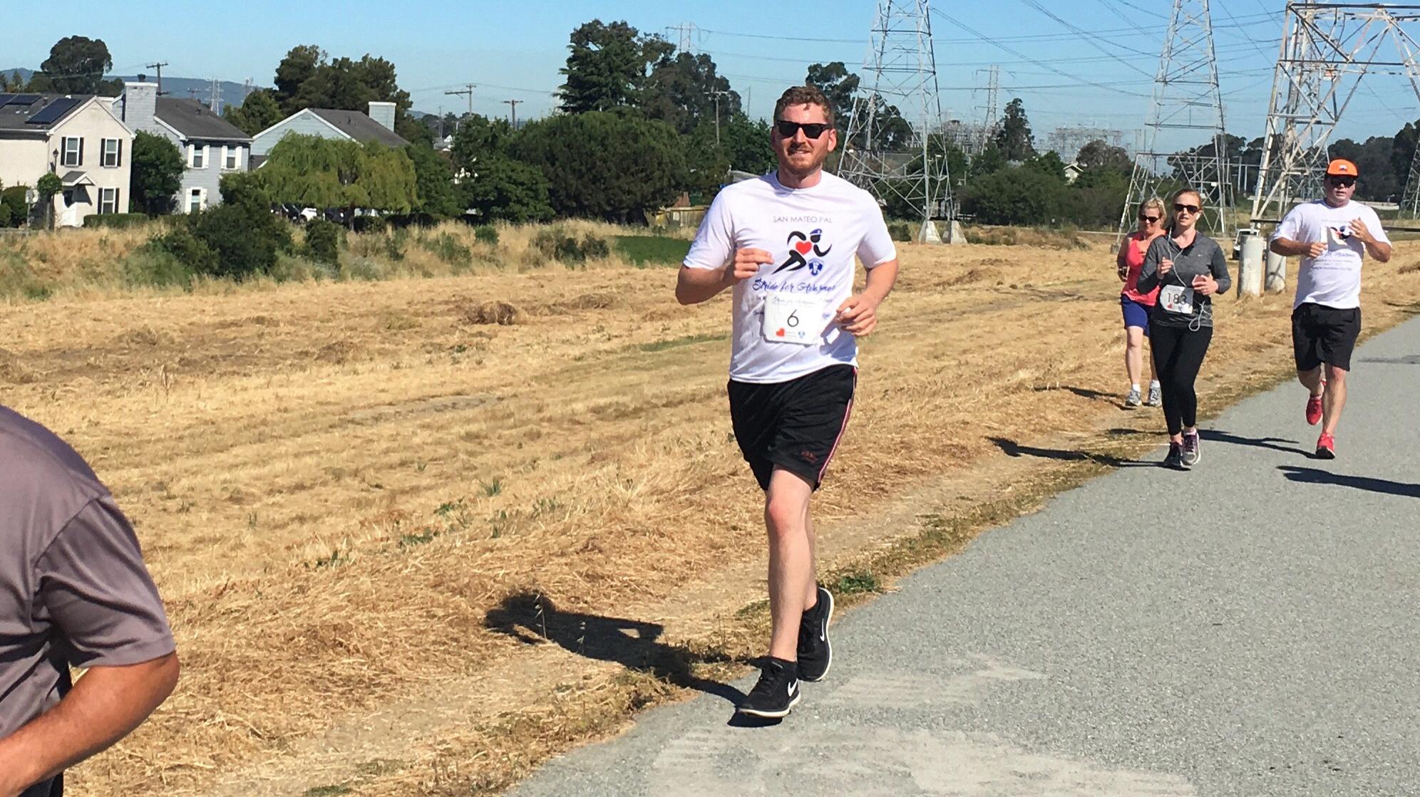 David running a 5K