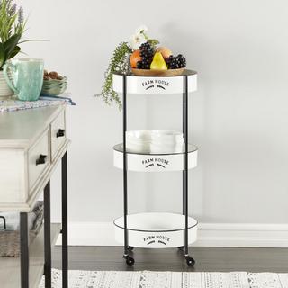 3-Tier Circular Storage Cart