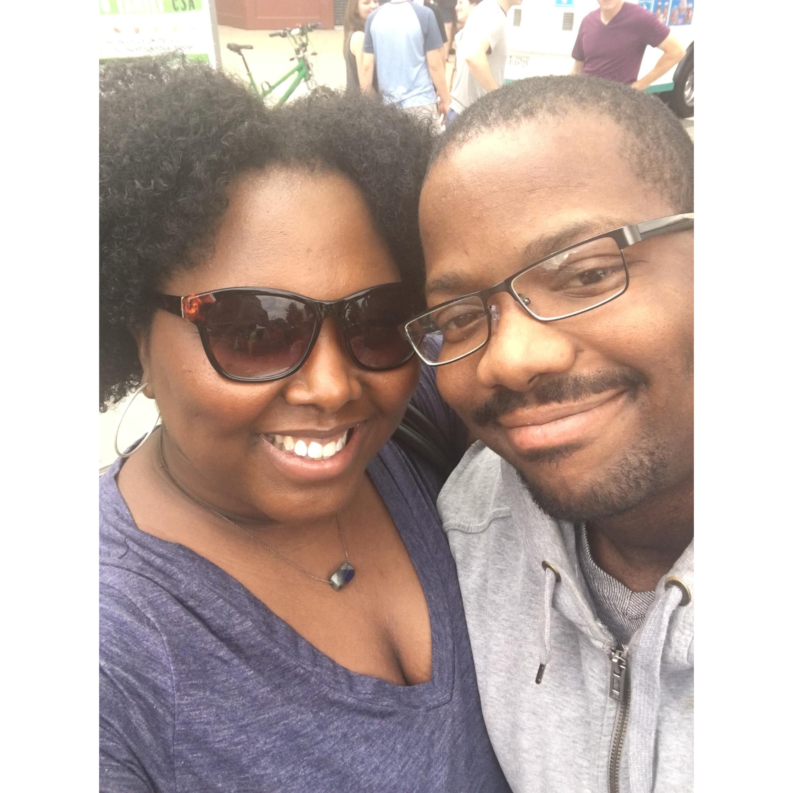 Us at the 2017 H St. Festival in DC