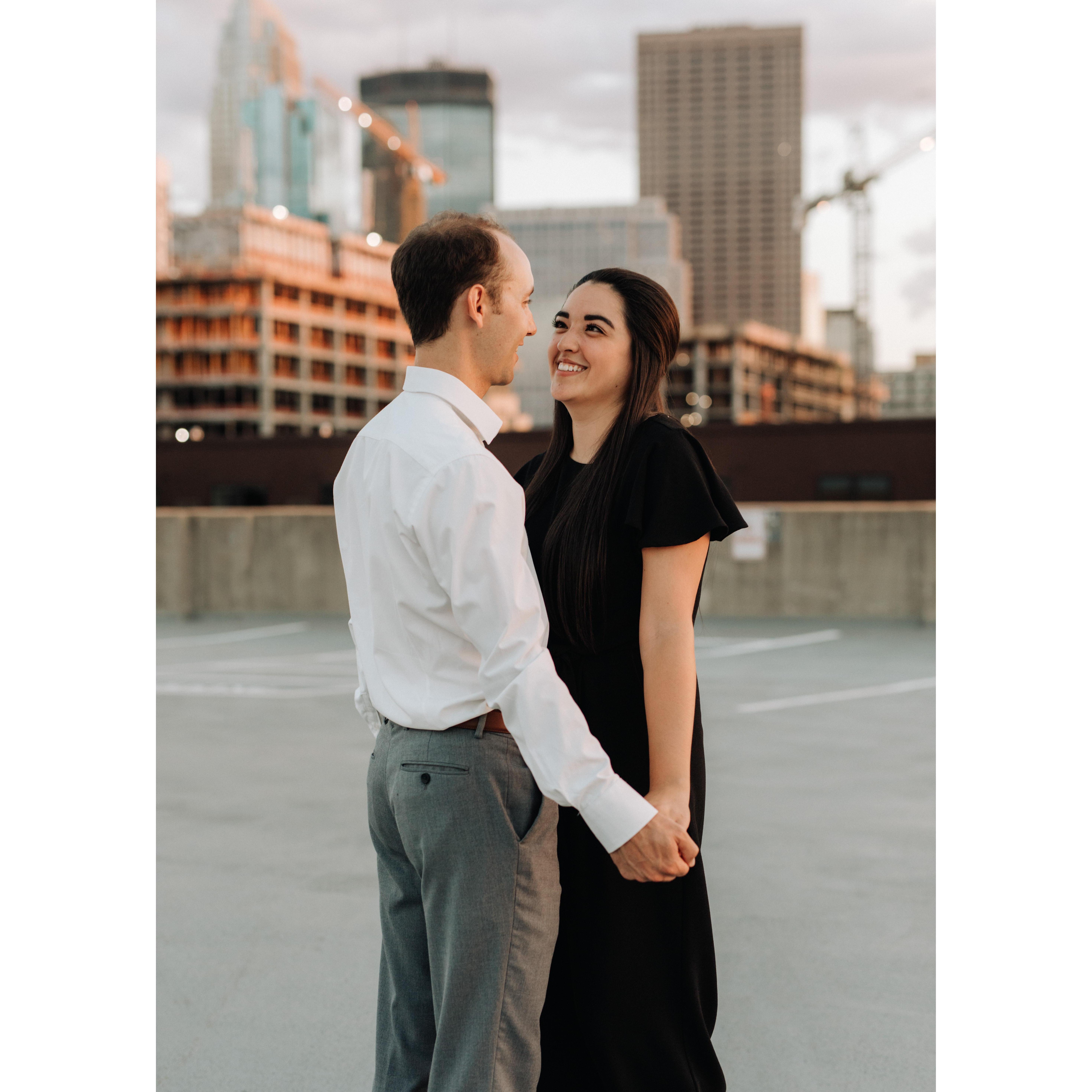 Engagement photos - Minneapolis North Loop (2020)