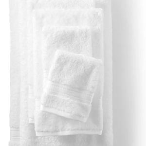 Premium Supima Cotton 6-Piece Bath Towel Set, White