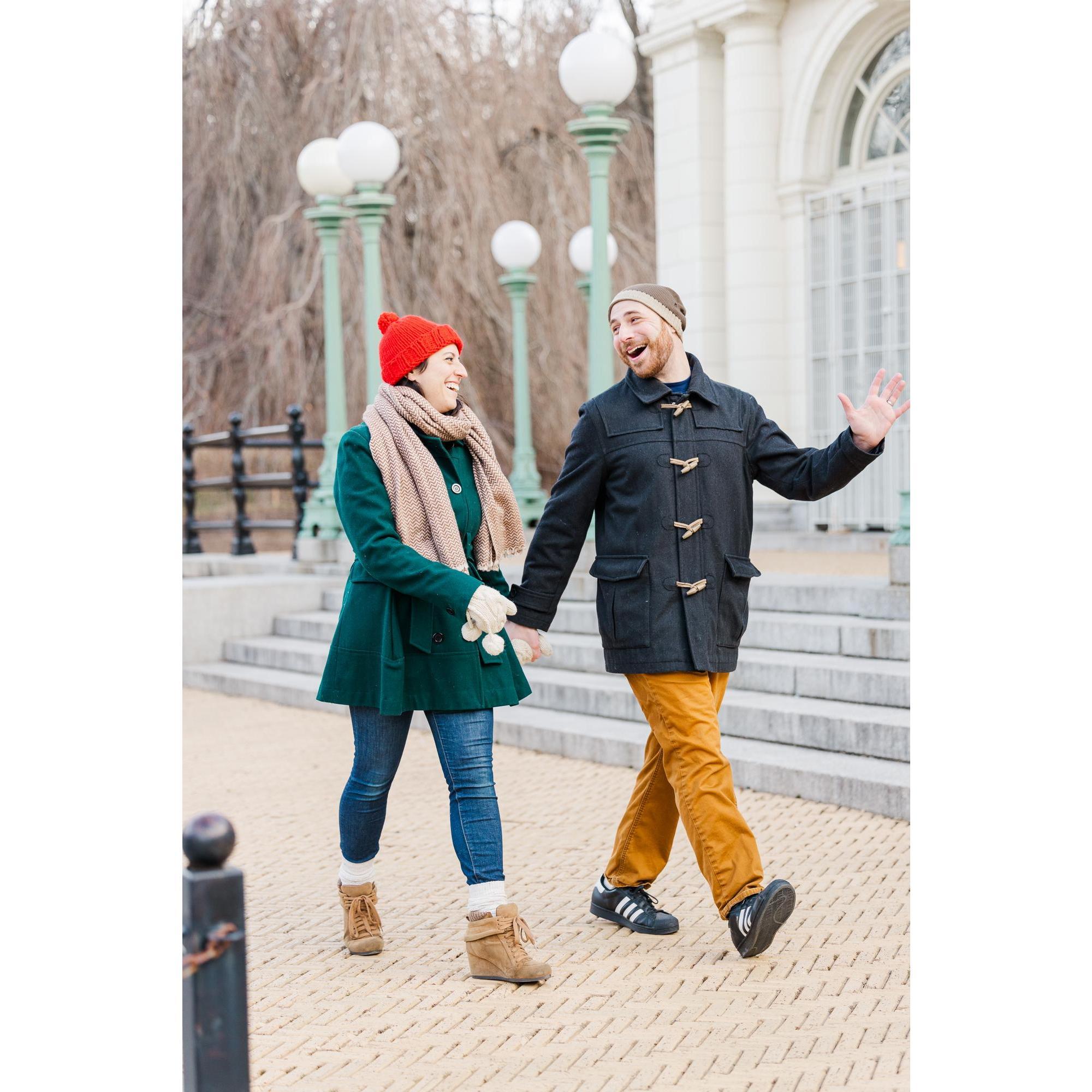 Engagement photo in Prospect Park 2022
Photography: @meganandkenneth