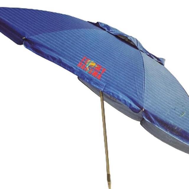 Tommy Bahama 8 ft Beach Umbrella with wind vent and sand anchor- Rich blue