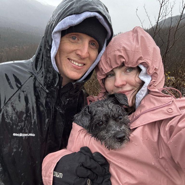 We went for a HOG-RUNNER ride on my birthday. It was a very cold and rainy day.
