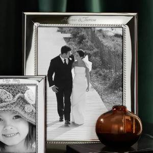 Engraved Reed and Barton 8x10 Wedding Frame