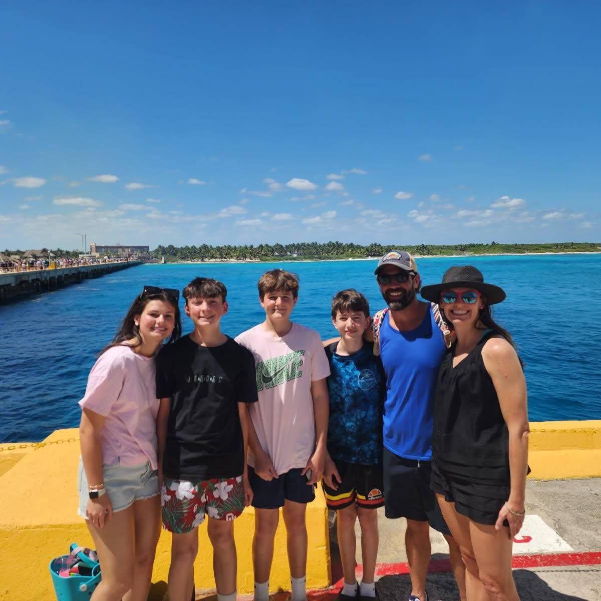 The Hobbs/ Dell Caribbean Cruise crew