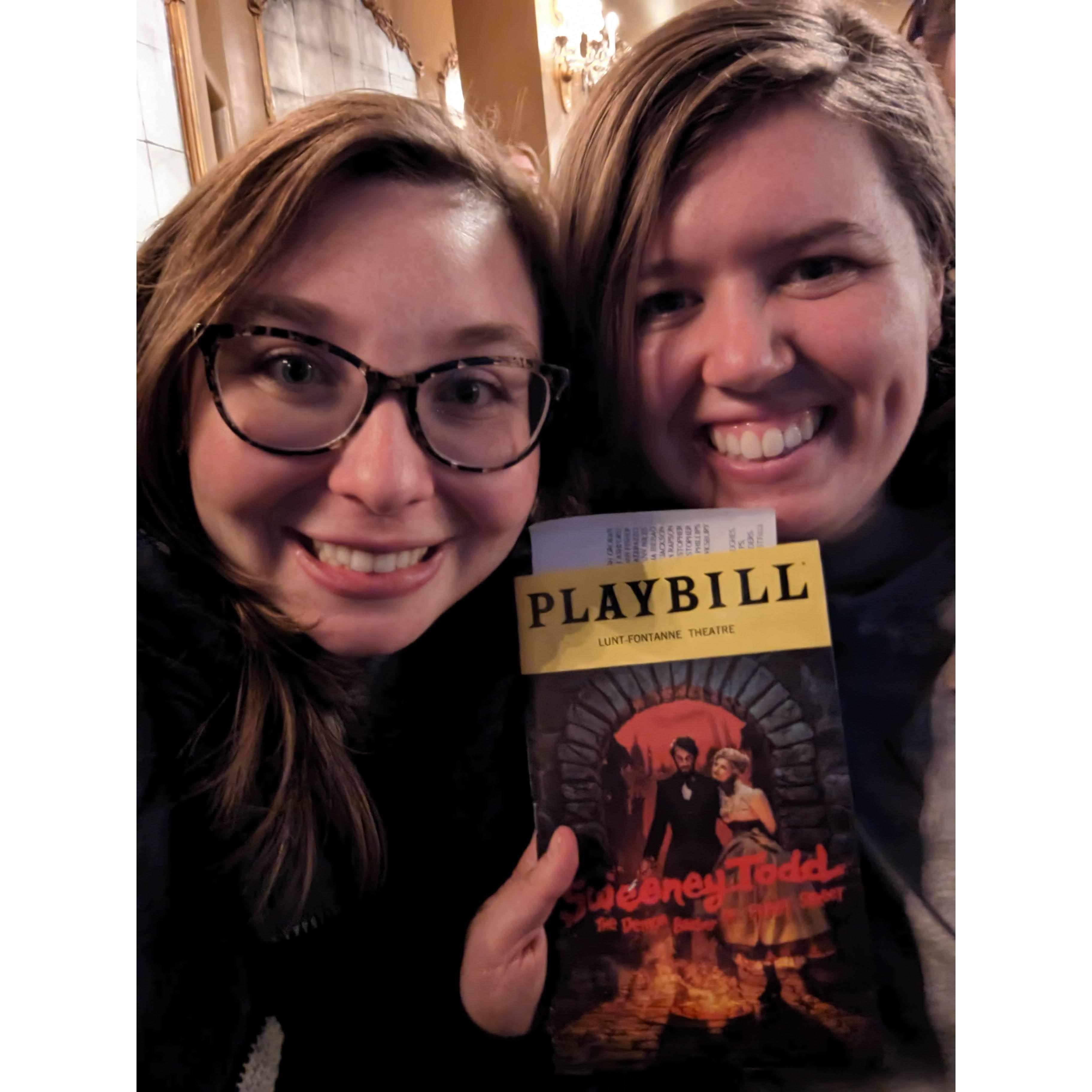 New York Take Two: doing one of our favourite things, seeing theatre together. (March 2023)