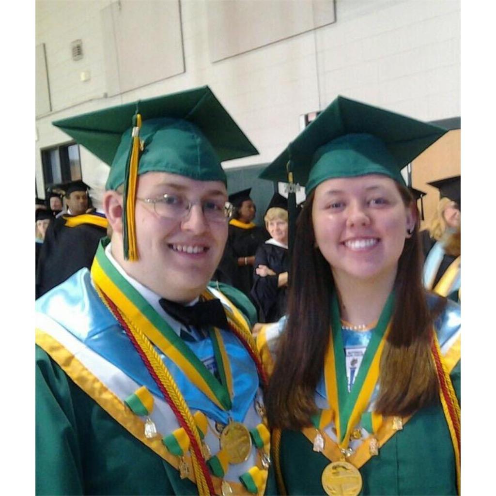 We graduated high school and then were off to VCU together.