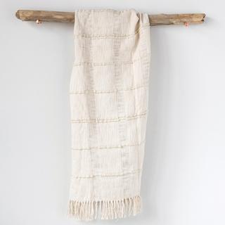 Cotton Blend Chenille Throw