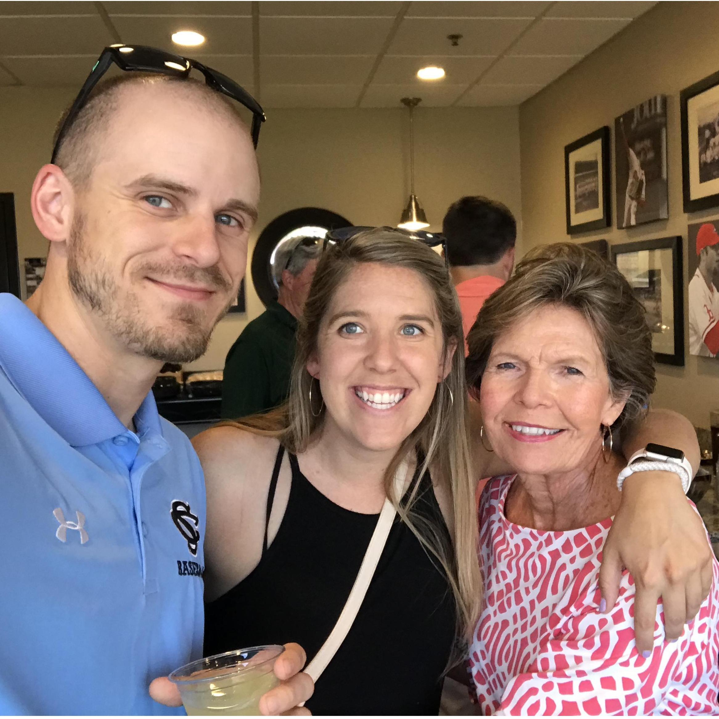 Another day, another sporting event. This day- the Greenville Drive!