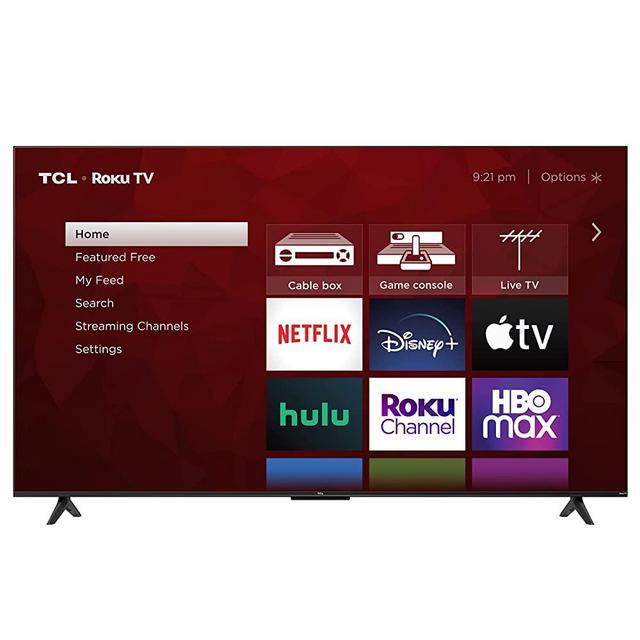 TCL 43" Class 4-Series 4K UHD HDR Smart Roku TV – 43S455