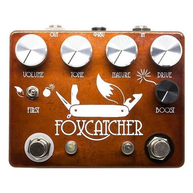 Coppersound Foxcatcher 2-in-1 Overdrive & Boost with order toggle switch