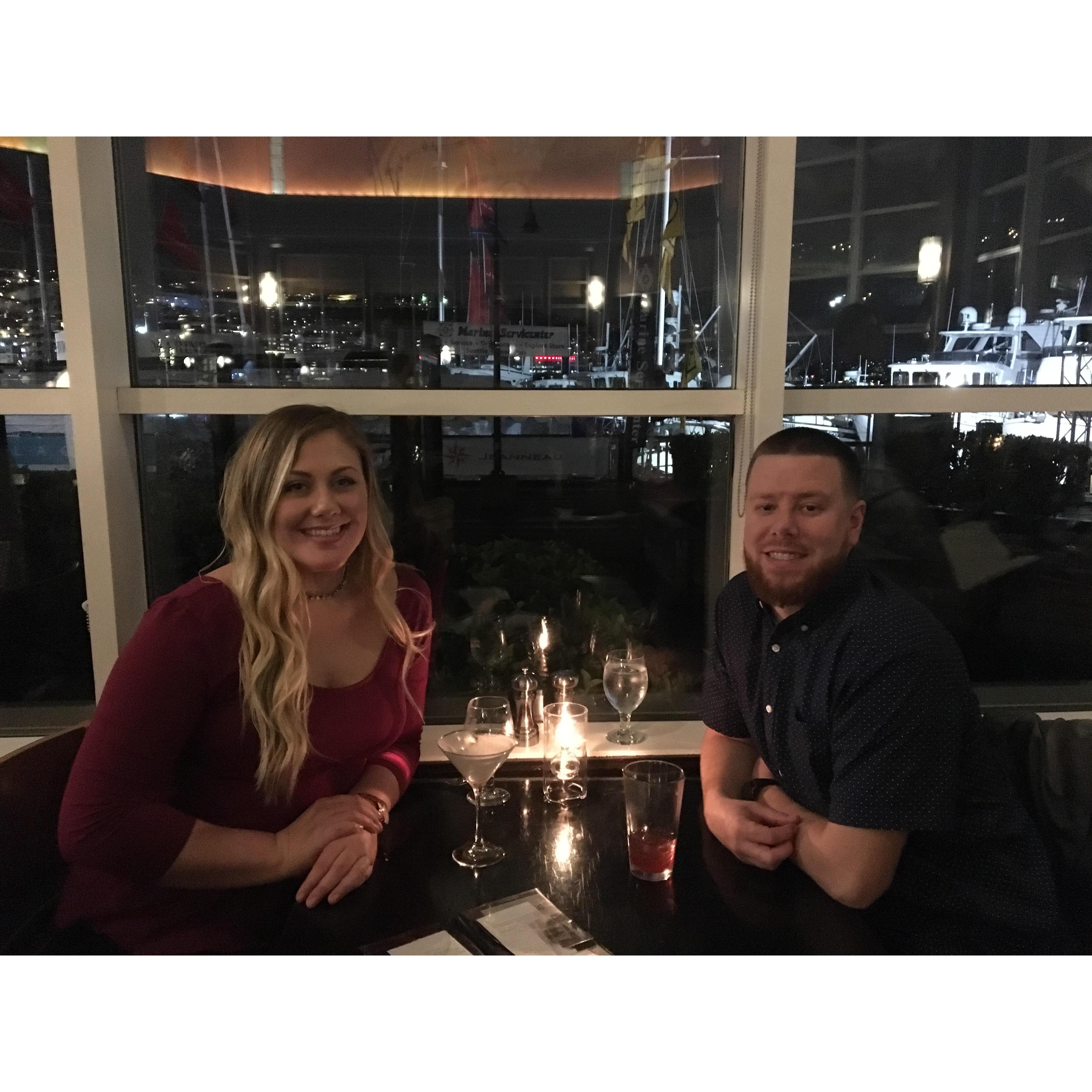 2018 4th Anniversary Dinner in Seattle