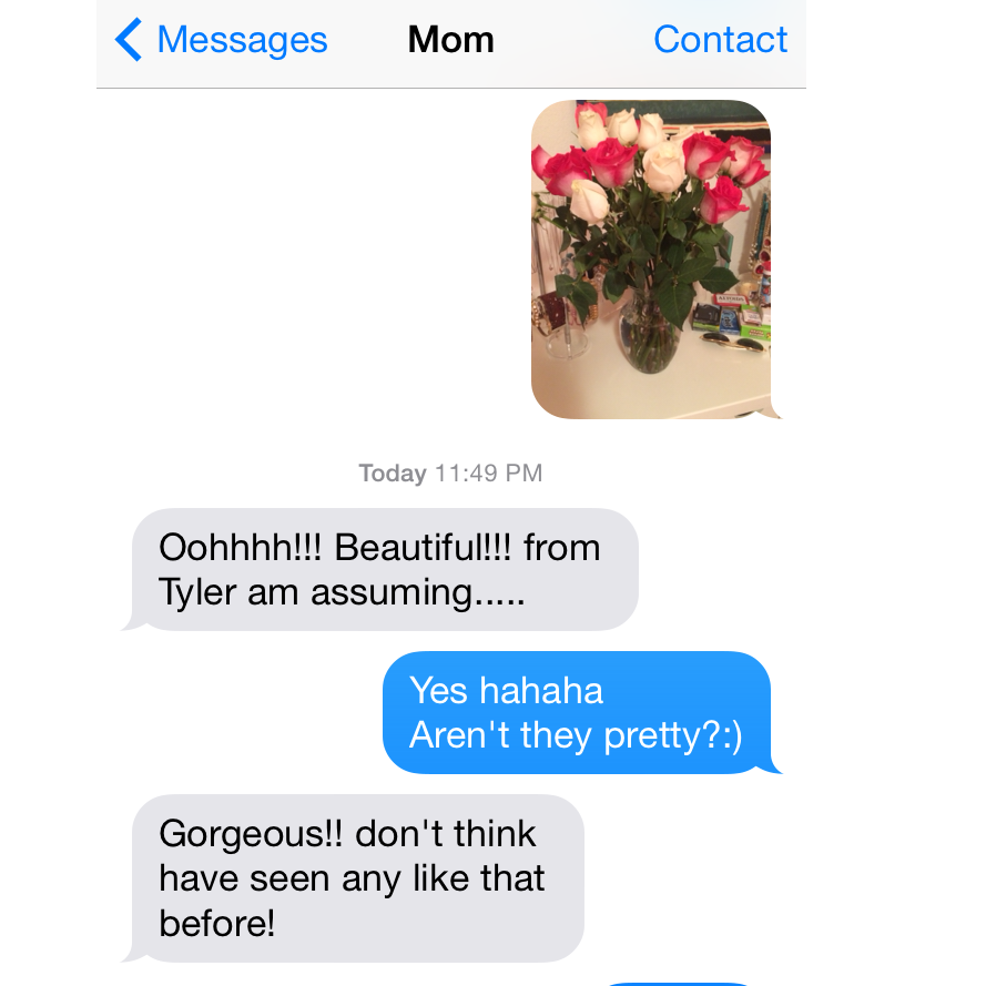 Valentine's flowers 2015