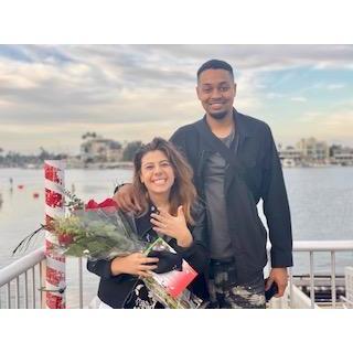 When we got engaged. October 31st, 2020!