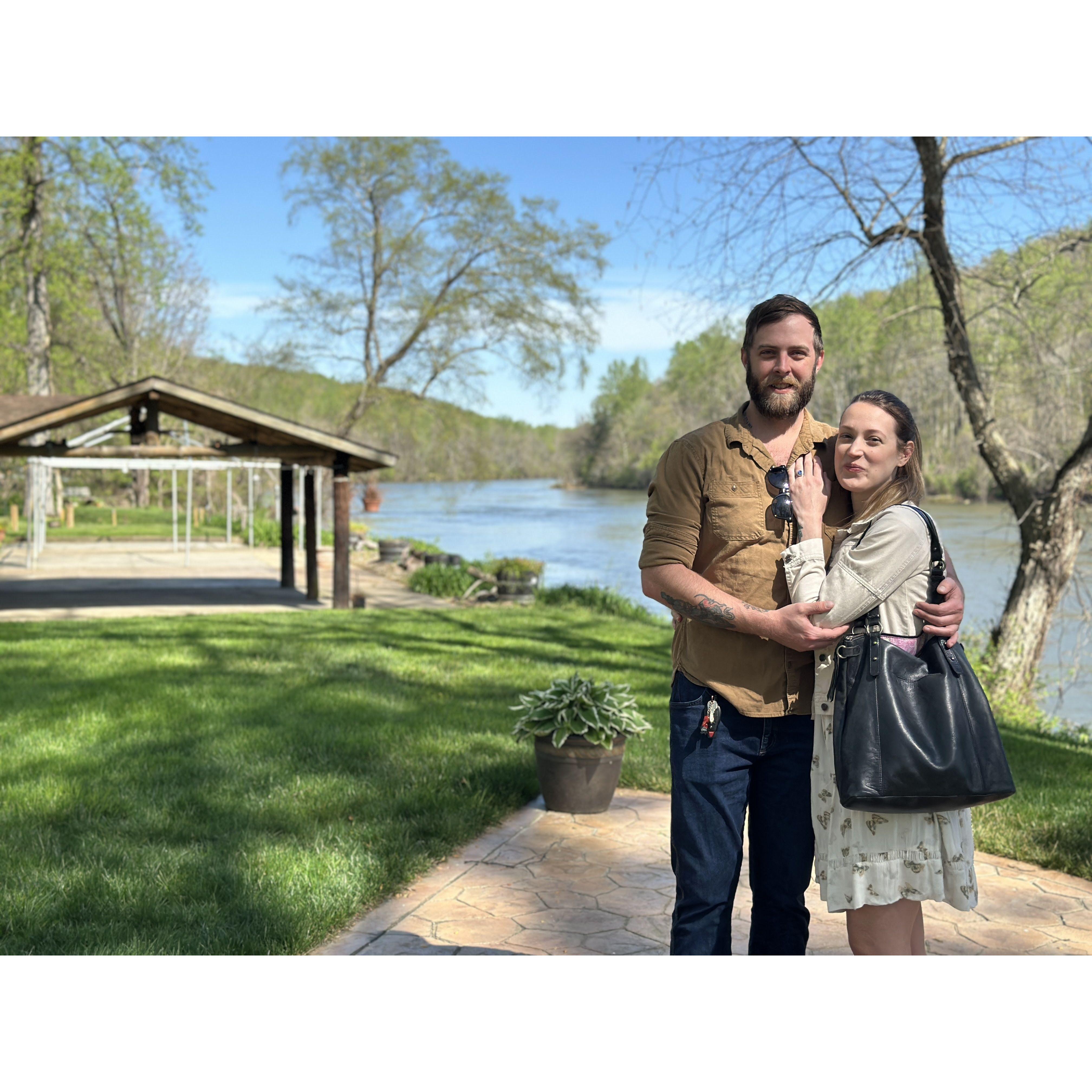 We knew right away we wanted our wedding to be at Riverside. We can't wait to see you all there!
