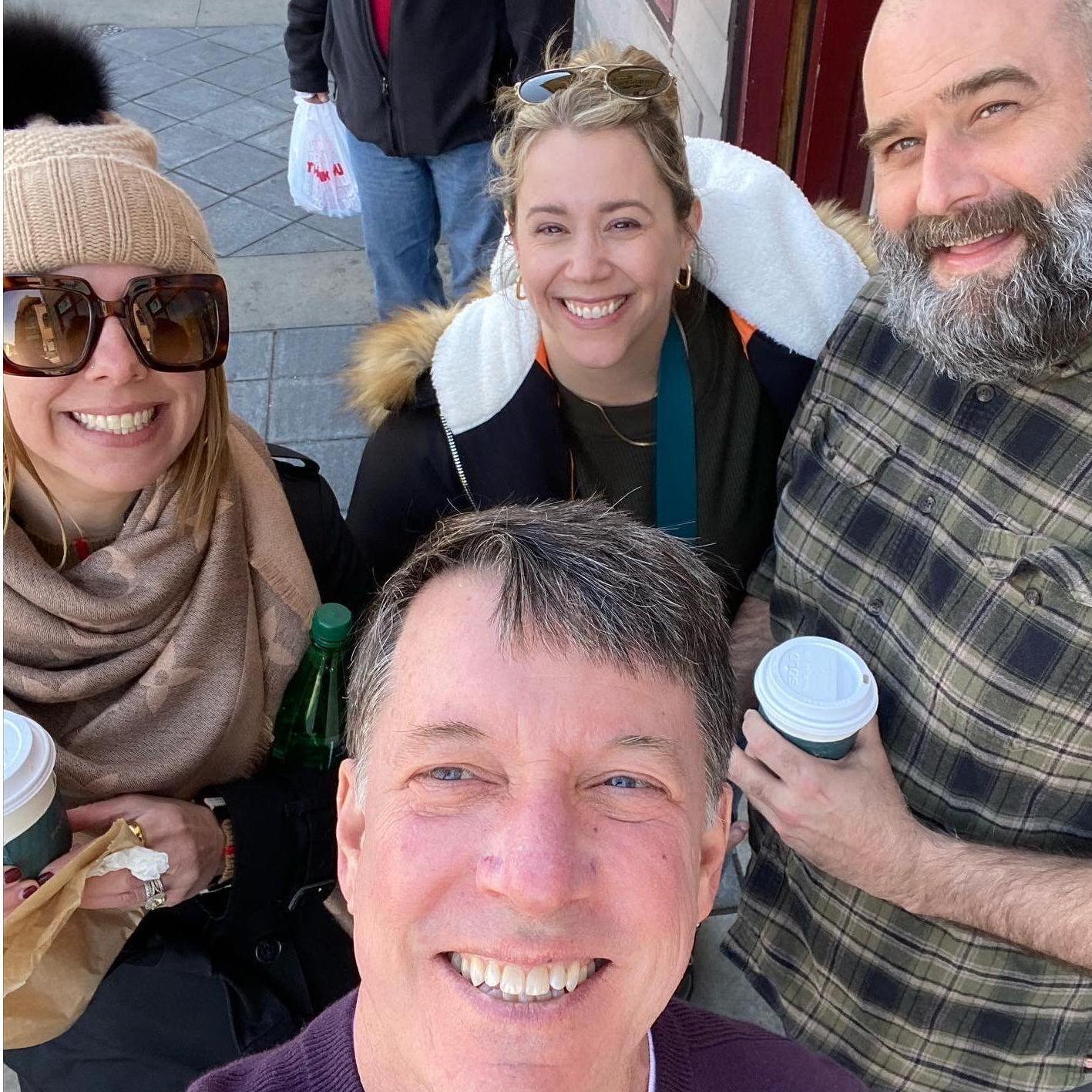With our dear friends, Lindsey and David in Utah.