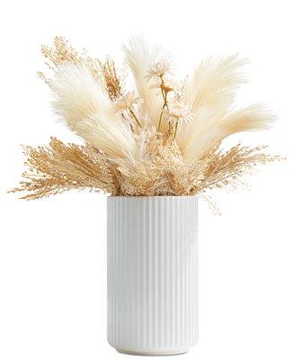Faux Floral Arrangement in Vase