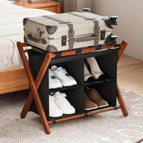 Luggage Rack, Walnut