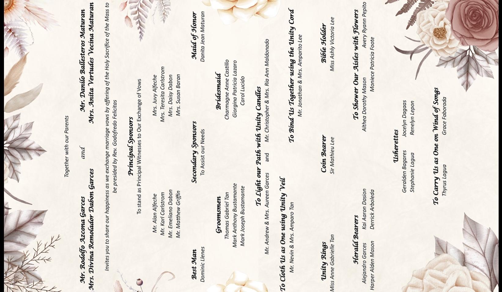 The Wedding Website of Dianne Maturan and Adrian Garces