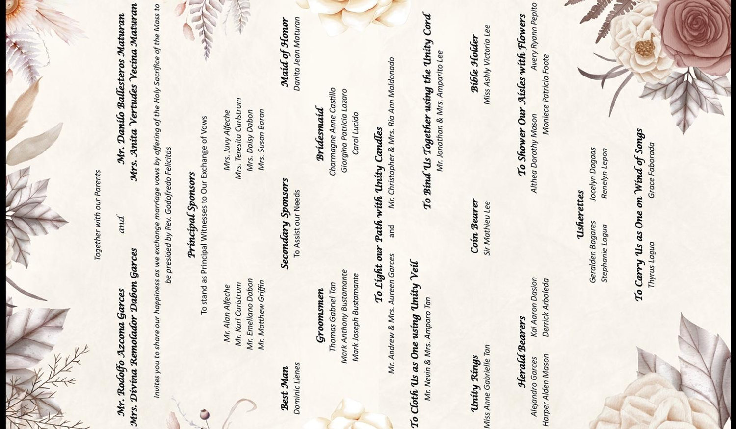 The Wedding Website of Dianne Maturan and Adrian Garces