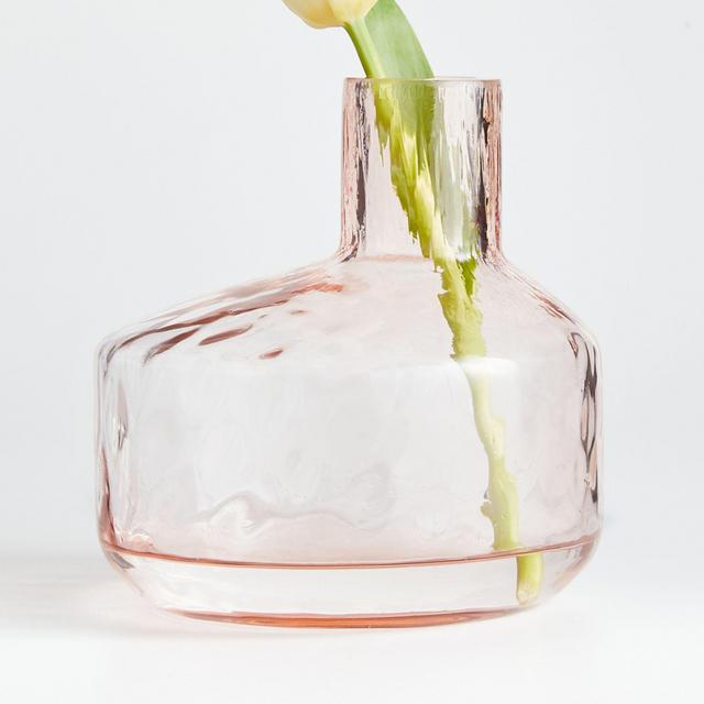 Cecillia Small Pink Glass Vase