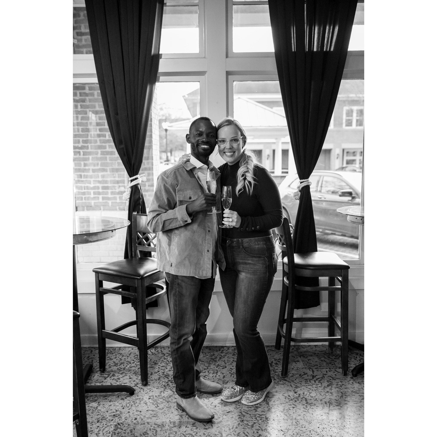 Cheers to forever!