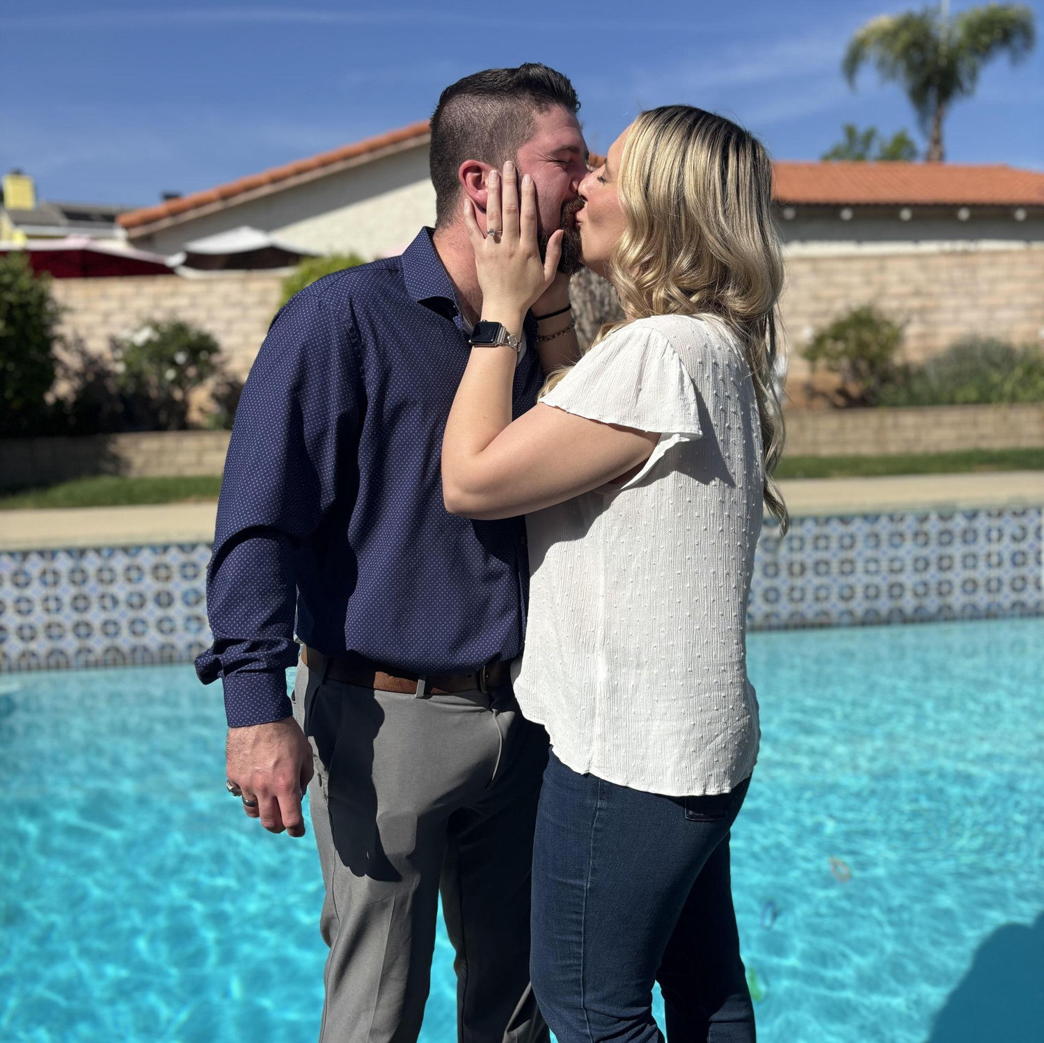The day we got engaged!