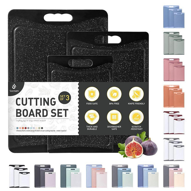 Plastic Cutting Board Set Non Slip Edges Over Sink Best Grandpa Grandfather Elder Men Father Day Grandparents Great Papaw Peepaw Grampy Pawpaw Granddad Happy Birthday Christmas Xmas Unique Cool Gifts