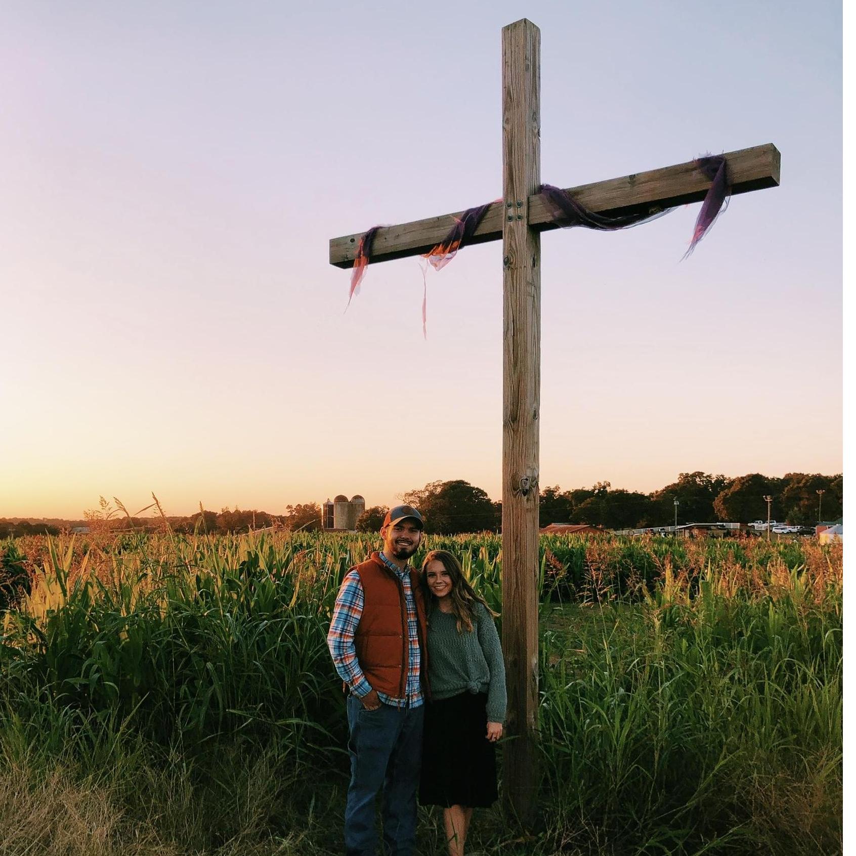 We pray that Christ will always be at the center of our marriage.