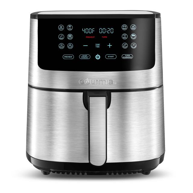 Gourmia 8-Qt. Stainless Steel Digital Air Fryer