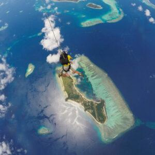 Skydiving For Two in Fiji