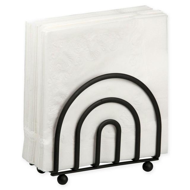 Home Basics Napkin Holder in Black