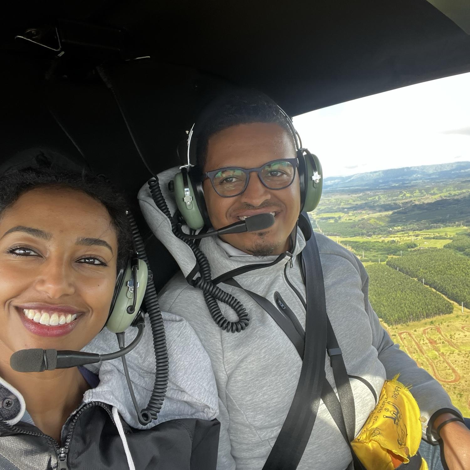 Doors off helicopter tour..? 

who are we!?