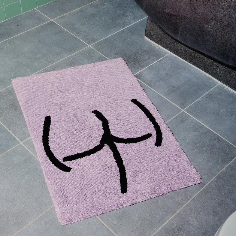 Tushy Bath Mat in Lavender