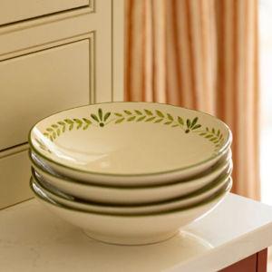 Elouise Pasta Bowl, Green | set of 6