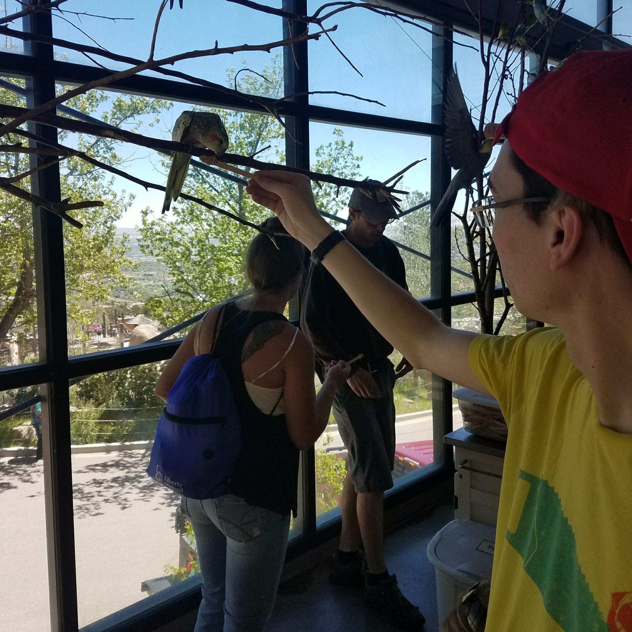 When Kendra took this picture of Matt in 2017, she realized that she loved him, and they said "I love you" for the first time this day!