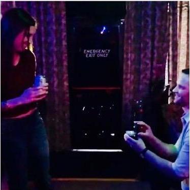 The one when he proposed.