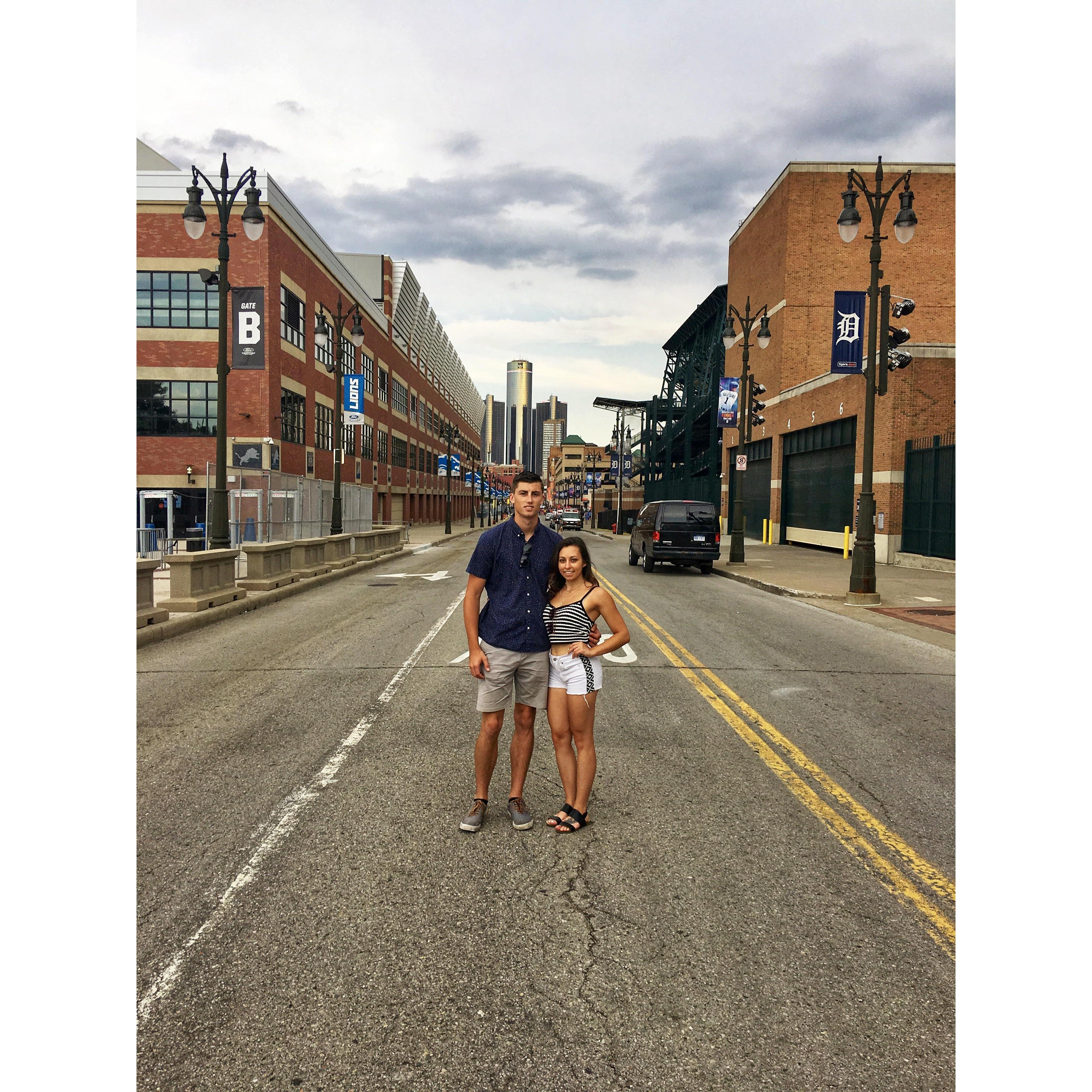 Downtown Detroit!