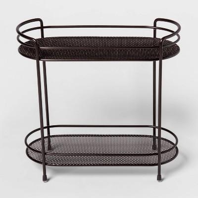 Two Tier Oval Shelf Mesh Orb Bronze - Threshold™