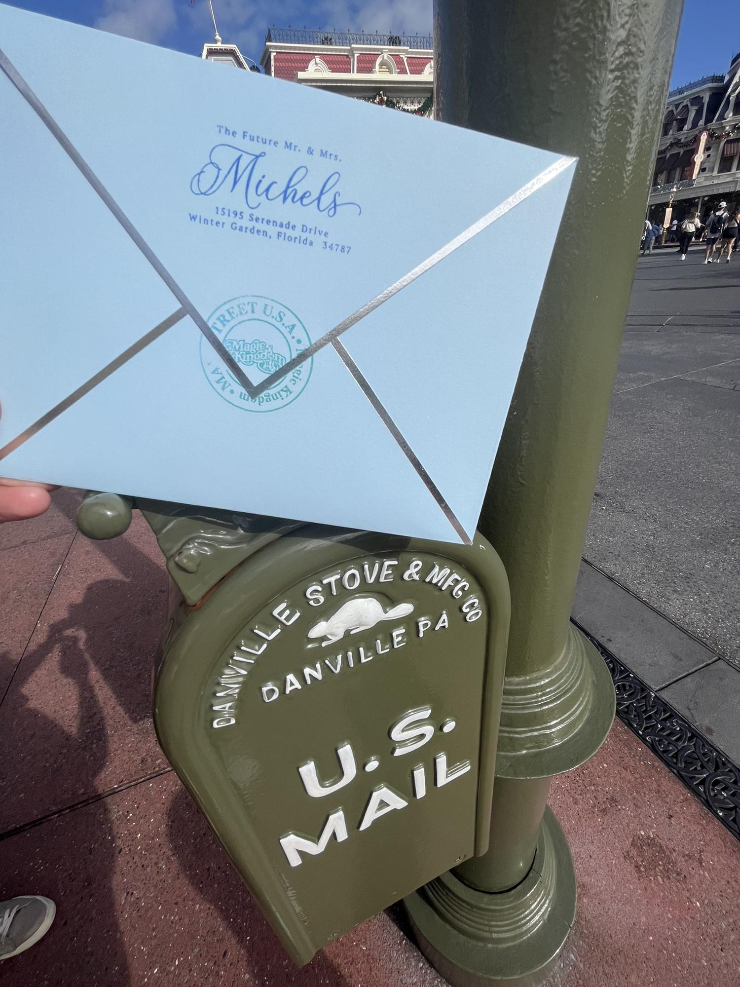 Mailing them off!