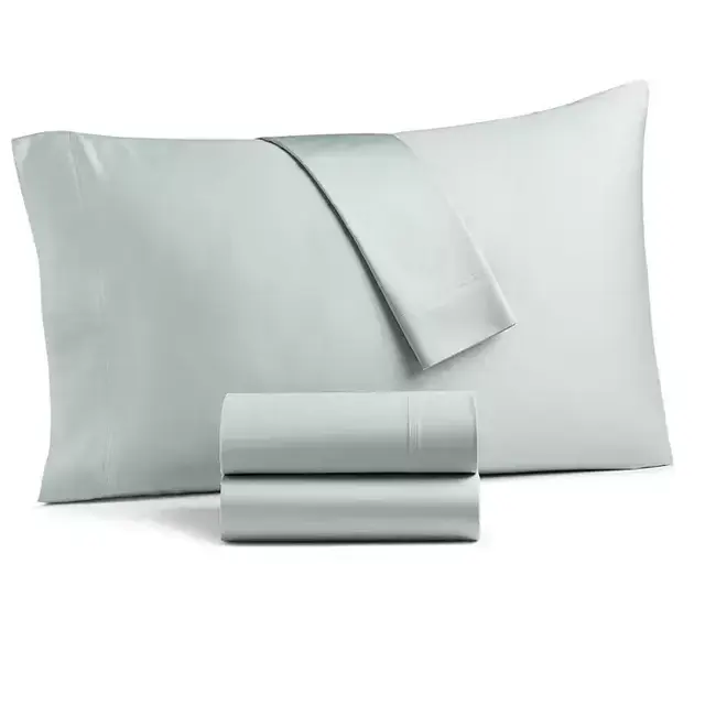 Oake Solid 300 Thread Count Cotton Tencel Pillowcase, Standard, Created for Macy's