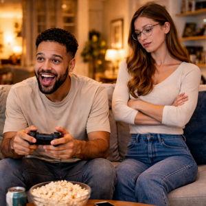 Deixar o marido jogar sem reclamar