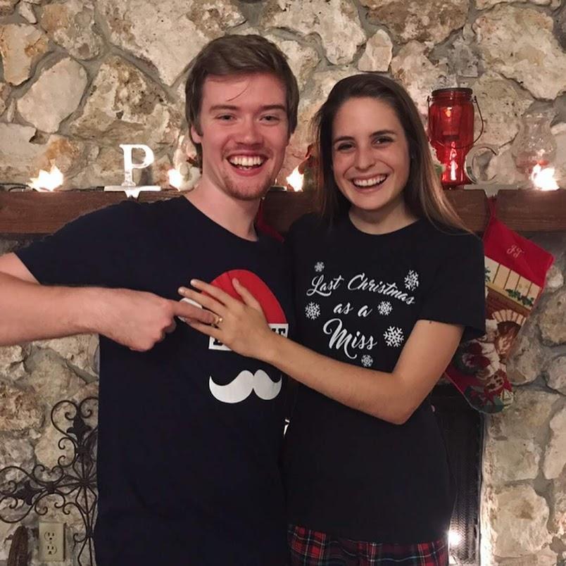 "Last Christmas as a Miss!"