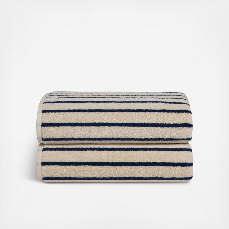 Brooklinen, Super-Plush Turkish Cotton Bath Towel, Set of 2 | Zola