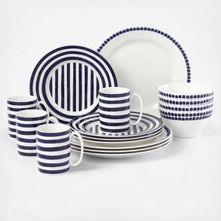 Charlotte Street 16-Piece Dinnerware Set, Service for 4