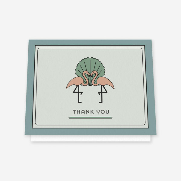 Westshore Type | Mist | Zola Thank You Cards