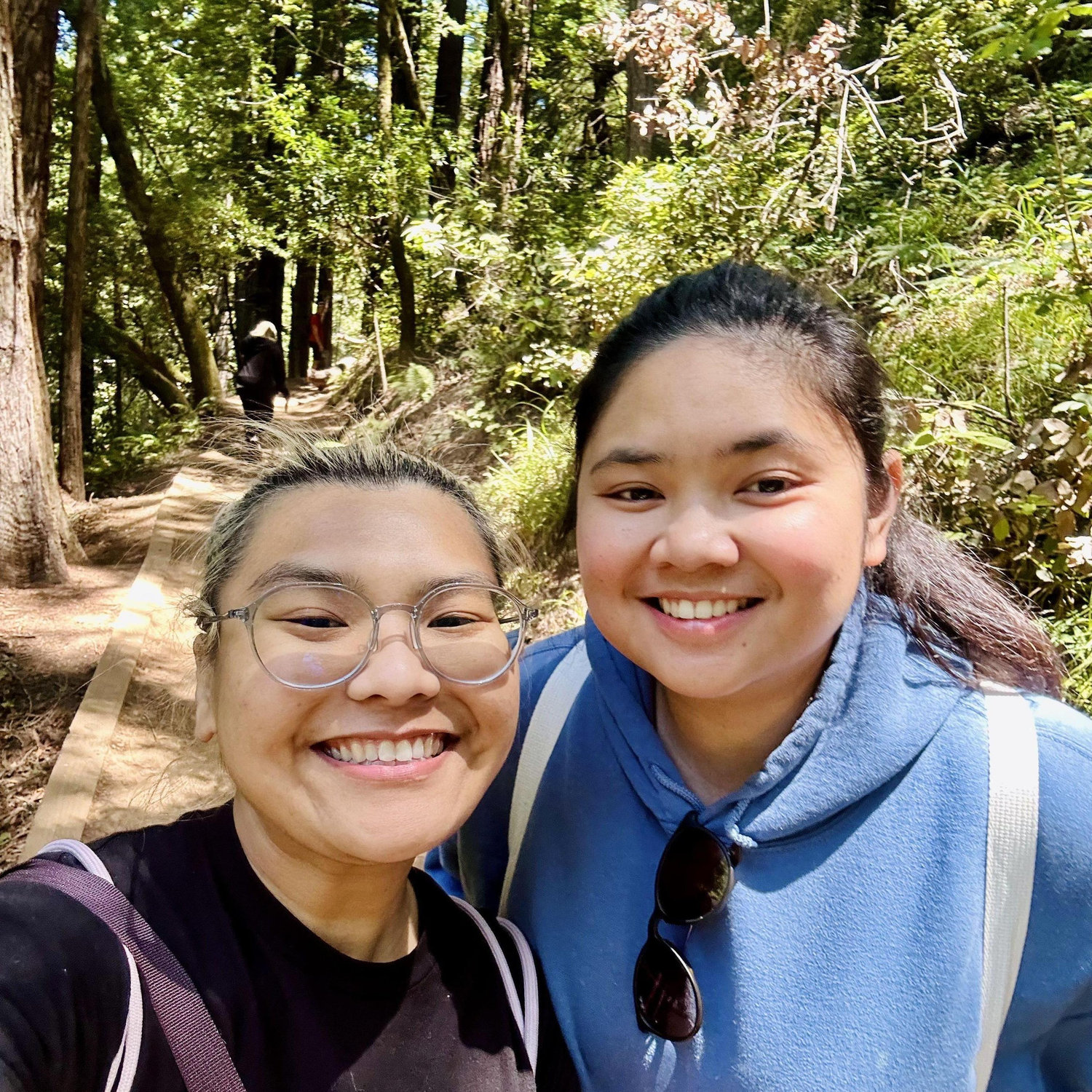 Hiking phase. We walked every single day.