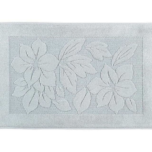ASTREA TEXTILES Bath Mat - Bath Rug - Bath Mats for Bathroom - Washable Shower Mats - Sink Floor Towels - 100% Turkish Cotton Bathroom Mats (1, Grey)