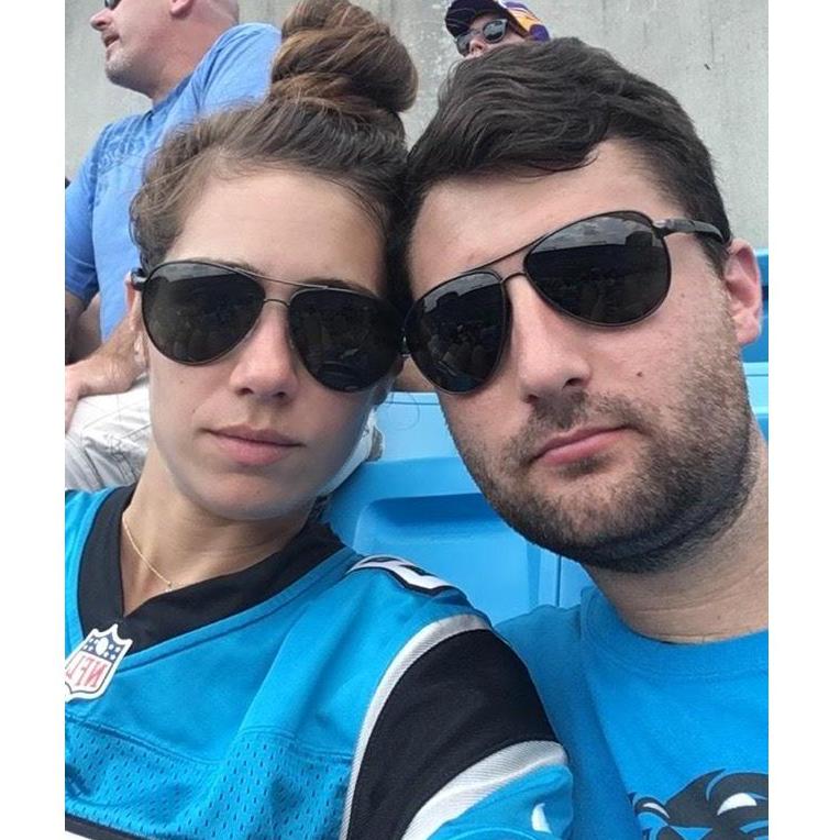 Panthers game, in style